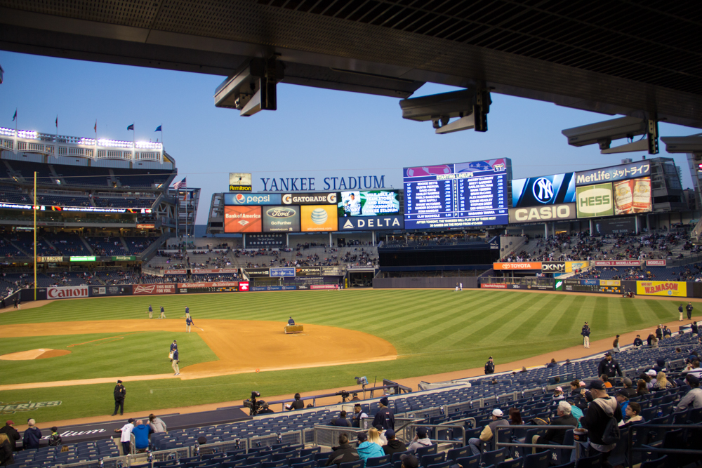 Photo I took April 12, 2015 at Yankee Stadium!