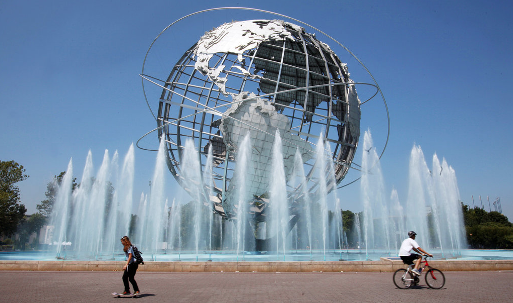Unisphere, Flushing Meadows- Corona Park. Photo Courtesy The New York Times.