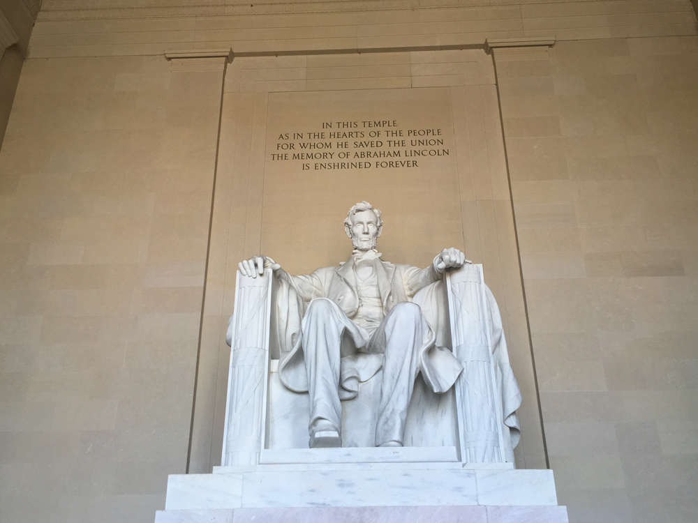 The Lincoln Memorial, March 2016