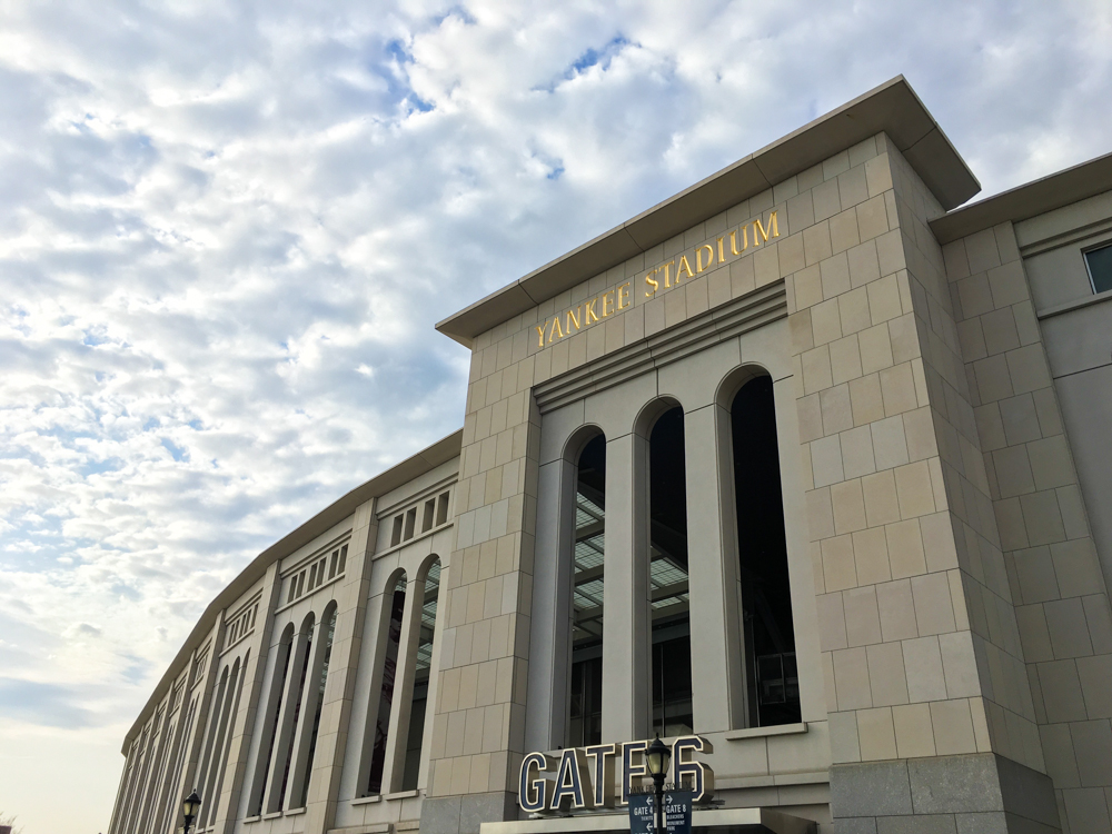 Yankee Stadium in The Bronx.