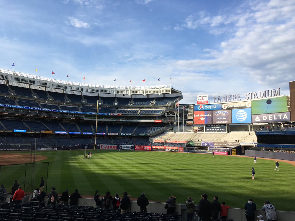 Home of the New York Yankees