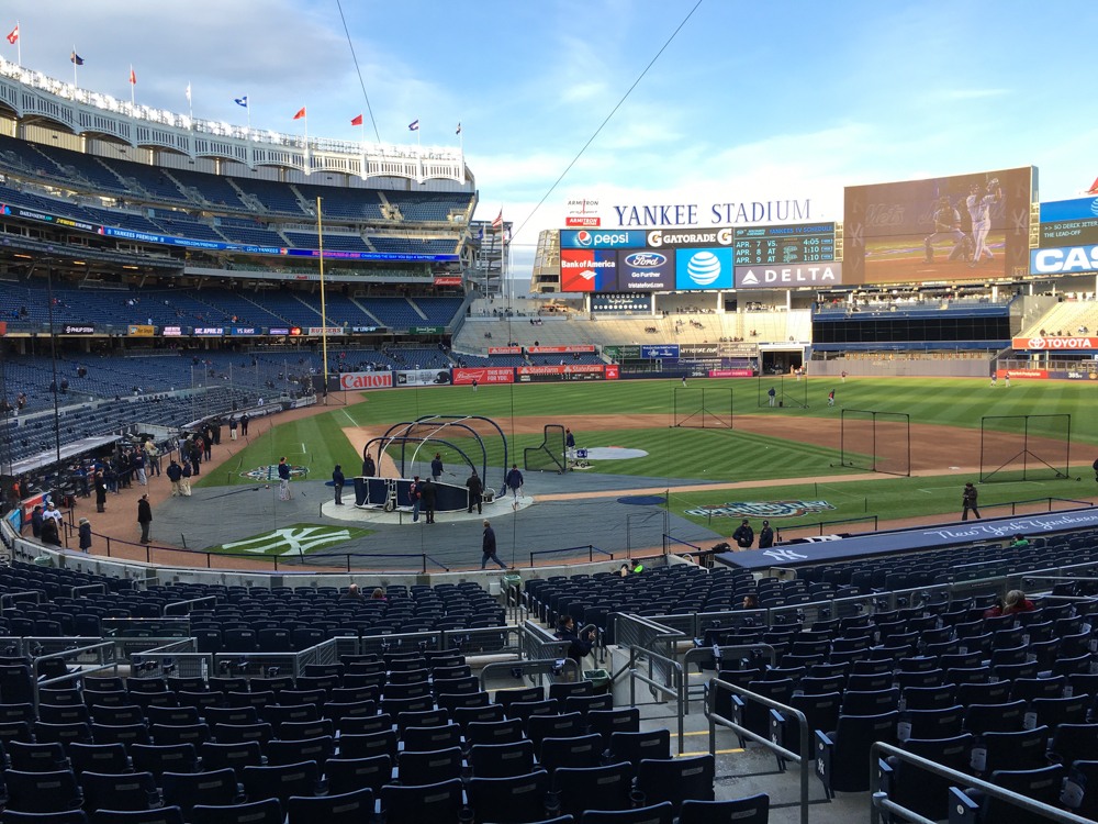 Home of the New York Yankees